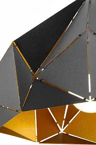 Подвесной светильник AM-Group AM32 AM325 BK+GL