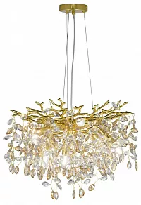 Подвесная люстра LUMINA DECO Brevia LDP 8027-800 GD