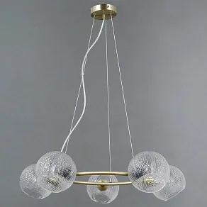 Потолочная люстра ILLUMICO ARIES IL0728-5PSQ-24 AB ARIES