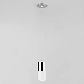Подвесной светильник Eurosvet Mini Topper 50146/1 хром/белый