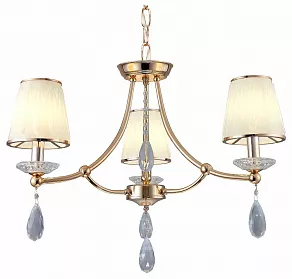 Подвесная люстра LUMINA DECO Dominni LDP 9268-3 GD