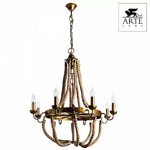 Подвесная люстра Arte Lamp Amaca A8957LM-8BZ