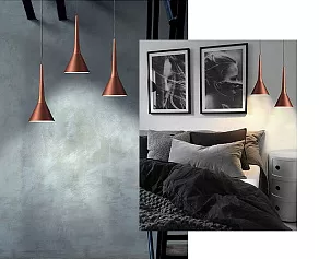 Подвесной светильник Italline IT03-1427 IT03-1427 coffee