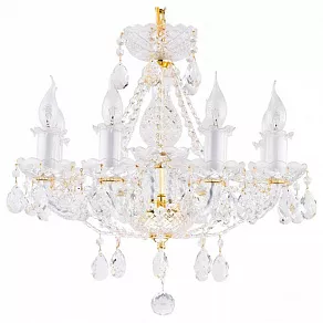 Подвесная люстра Maytoni Elegia DIA902-PL-08-G