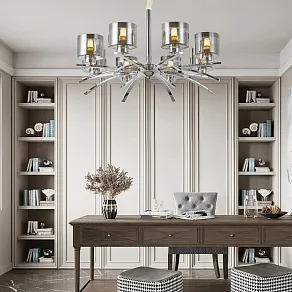 Подвесная люстра Arte Milano Neapolis-78207 278207/8 Ni