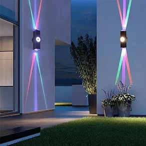 Накладной светильник Reluce  08231-9.2-003U LED2W+2*3W RGB BK