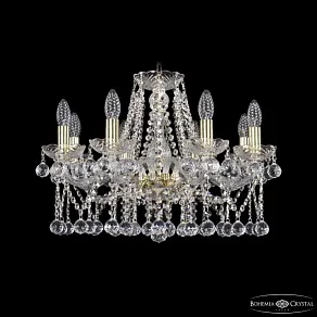 Подвесная люстра Bohemia Ivele Crystal 1413 1413/8/200 G Balls
