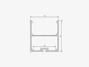 Профиль подвесной LEDS POWER  007304