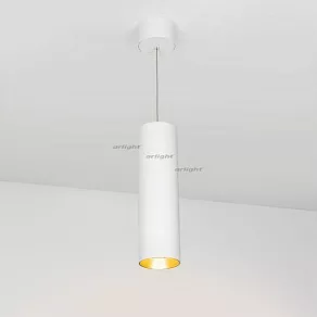 Подвесной светильник Arlight SP-POLO-HANG-LONG300-R85-15W Warm3000 (WH-GD, 40 deg) 027415