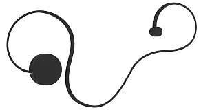 Накладной светильник DesignLed Line AB15014-1B-BL