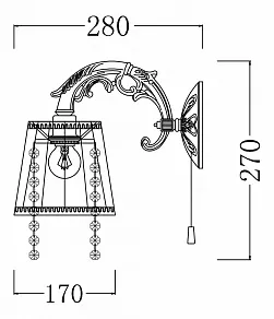 Бра Maytoni Omela ARM020-01-W
