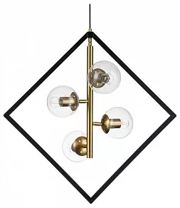 Подвесная люстра Indigo Faccetta 13005/A/4P Black