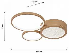 Потолочная люстра F-promo Campus 4681-3C