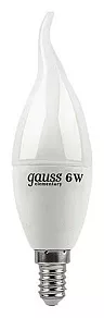 Лампа светодиодная Gauss 1041 E14 6.5Вт 3000K 104101107
