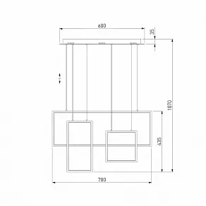 Подвесной светильник Eurosvet Direct 90178/3 сатин-никель 65W