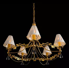 Подвесная люстра Arte Lamp Fuji A1626LM-5GO