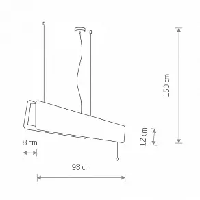 Подвесной светильник Nowodvorski Oslo Led 90 7522