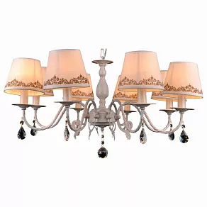 Подвесная люстра Natali Kovaltseva Biarritz Biarritz 70038-8C IVORY GOLD