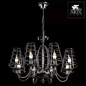 Подвесная люстра Arte Lamp Cage A4320LM-8CC