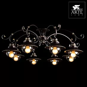 Потолочная люстра Arte Lamp Grazioso A4577PL-8CK
