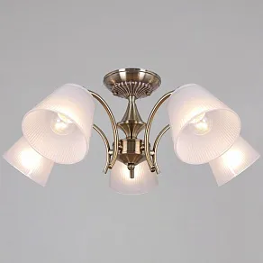 Люстра на штанге ILLUMICO  IL0910-5CSQ-26 AB ELITE
