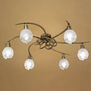 Потолочная люстра Mantra Bali Cuero 1216