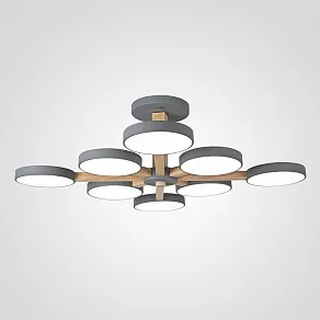 Люстра на штанге Imperiumloft TURNA Gray TURNA-B01