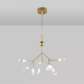 Подвесная люстра Natali Kovaltseva GRACE ll GRACE 75554/9С GOLD SATIN