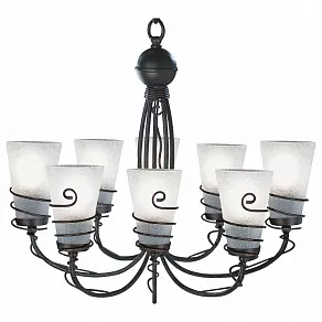 Подвесная люстра Arte Lamp Spiral A9051LM-8BR