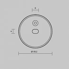 Заглушка для профиля Maytoni  642081