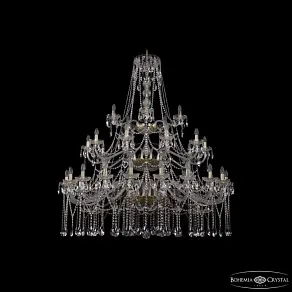 Подвесная люстра Bohemia Ivele Crystal 1413 1413/20+10+5/530/3d G