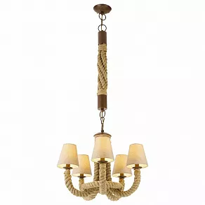 Подвесная люстра Arte Lamp Corda A8958LM-5BR