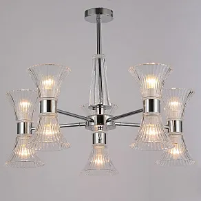 Люстра на штанге ILLUMICO  IL0288-10P-79 CR