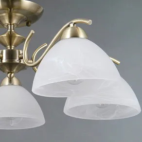 Люстра на штанге ILLUMICO  IL0905-5CSQ-26 AB ELITE