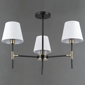 Люстра на штанге ILLUMICO CASTOR IL0185-3CSQ-24 BK AB CASTOR