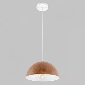 Подвесной светильник Imex MD.5660 MD.5660-1-P-WT+WOOD