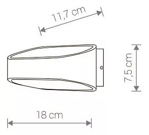 Накладной светильник Nowodvorski Havana LED 9511