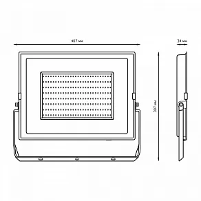 Настенно-потолочный прожектор Gauss  613100200P