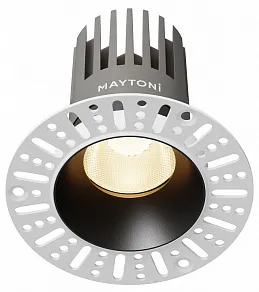Встраиваемый светильник Maytoni  DL121-15W-3K-TRS-B