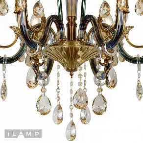 Подвесная люстра iLamp Asia 61081-6 BR