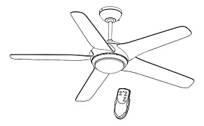 Светильник с вентилятором Globo Fabiola 0344