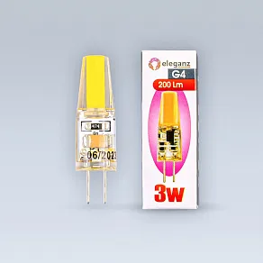 Лампа светодиодная Eleganz  G4 3Вт 3000K 1303