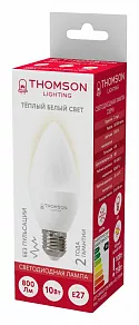 Лампа светодиодная Thomson Candle E27 10Вт 3000K TH-B2023