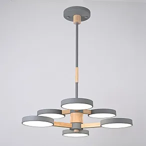 Люстра на штанге Imperiumloft TURNA Gray TURNA-DBL01