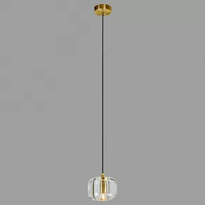 Подвесной светильник Belfast Pansy 6214-1 BR CL