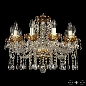 Подвесная люстра Bohemia Ivele Crystal 5413 5413/10/200 G Amber/M-1H