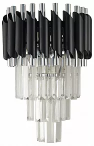Накладной светильник Natali Kovaltseva Darian DARIAN 76017/2W CHROME BLACK