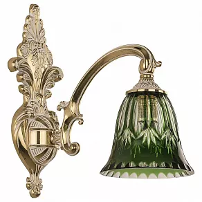 Бра Bohemia Ivele Crystal 7209 7209B14/1/175 GW P2 D Clear-Green/H-1I