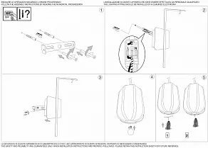 Бра Ideal Lux Xi An XI AN AP1