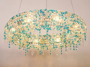Подвесная люстра Abrasax 8301 L.8301/8 BLUE